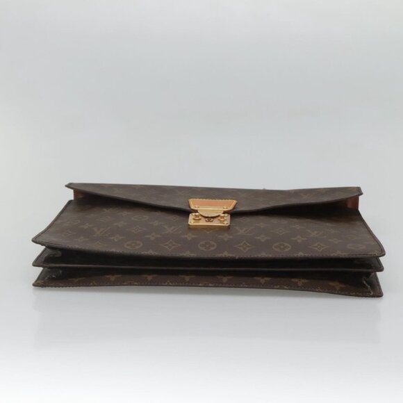 LOUIS VUITTON Monogram Serviette Conseiller Briefcase M53331 LV Auth 124478 - Picture 6 of 16